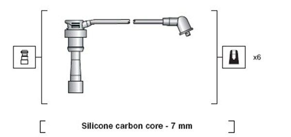 MAGNETI MARELLI Süütesüsteemikomplekt 941318111087